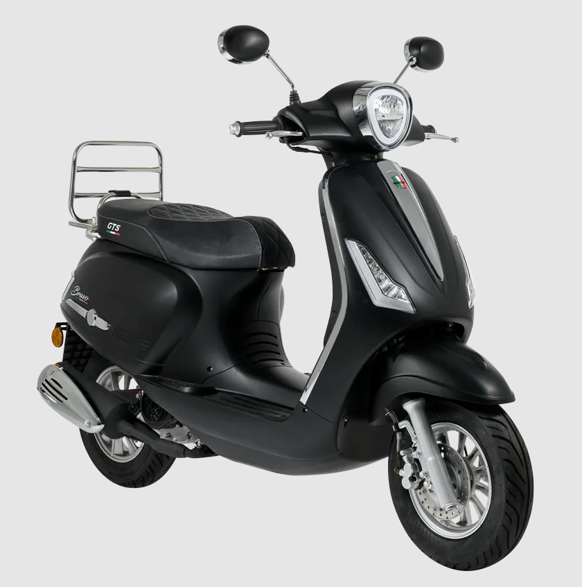 GTS Bravo Scooter - Matt Carbon Black | westbikes.be