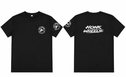 WestBikes T-shirt – Honk For A Wheelie