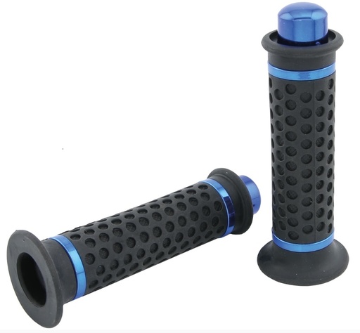 [WB-01273] Handvaten Dome zwart blauw Ø 22-25mm
