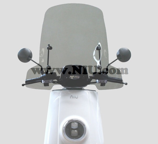 Original NIU Windshield with Mounting Kit – NQi Sport / Delivery / Cargo 