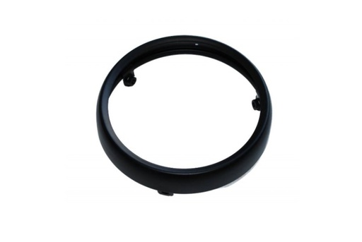[BS0973-BLACK WB-00112] Koplampring Zwart - 3-Gaats - Dax