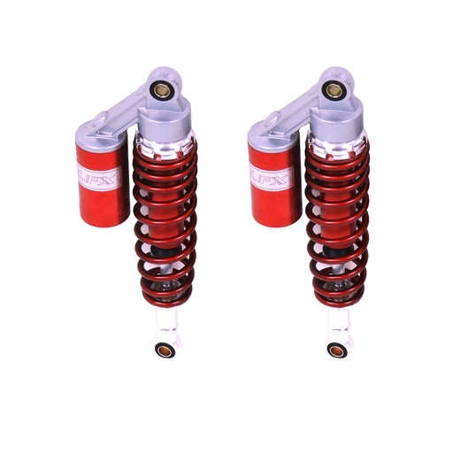 [522] LFX SUSPENSION A GAZ ROUGE/ARGENT 330mm