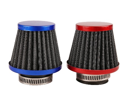 AIR FILTER STRAIGHT Ø38MM MULTIPLE COLORS