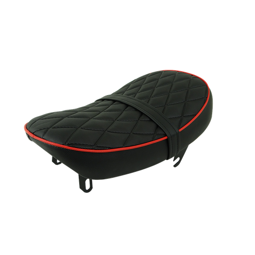 [BS1779] Compact Seat Diamond Seat With Red Embroidery - Monkey / Gorilla