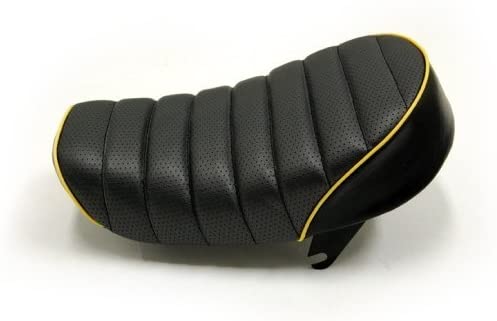 [WB-00383] Compact Zadel Met Gele Borduur - Monkey / Gorilla