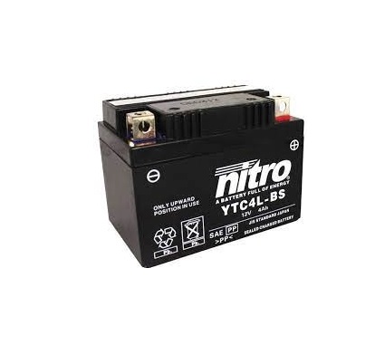 Nitro Batterij 12V 4Ah - Mini 4-Takt