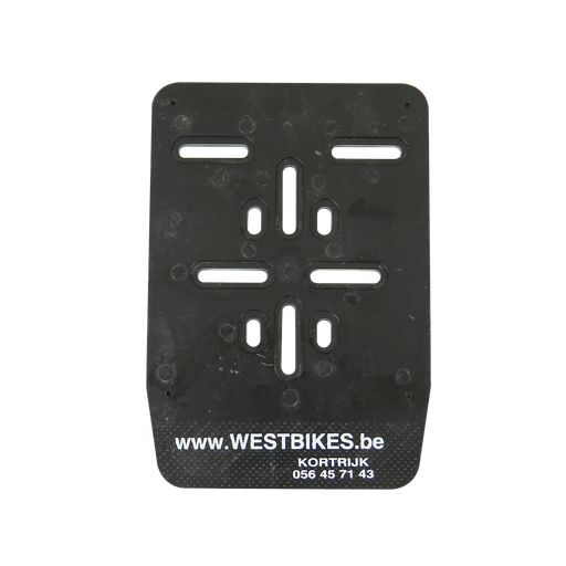 [WB-01388] SUPPORT DE PLAQUE D'IMMATRICULATION